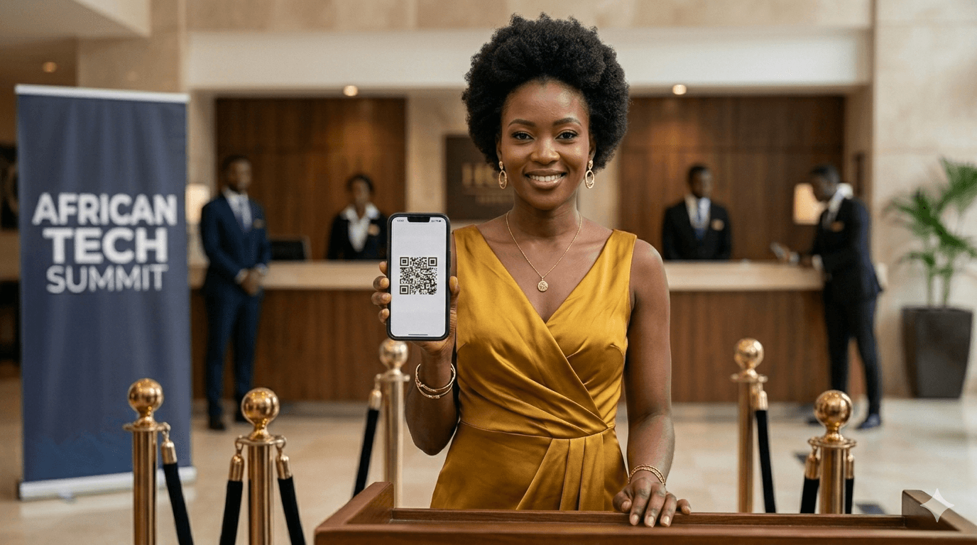 Check-in instantané par QR code